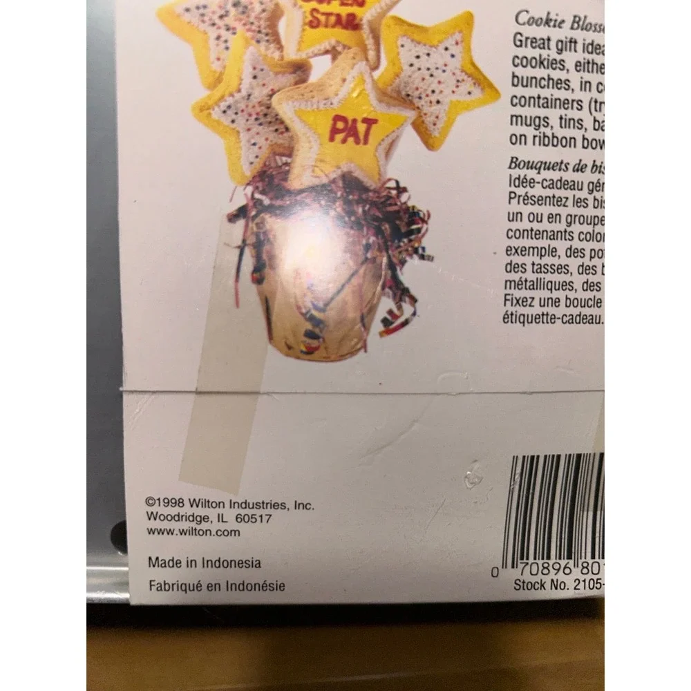 1998 Wilton‎ Cookie Stick Star Pan, SEALED